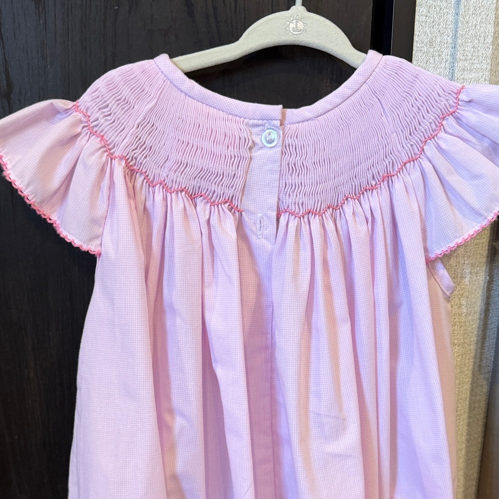 Birthday Girl Pink Ruffle Baby Girls Romper - Picture 5 of 5